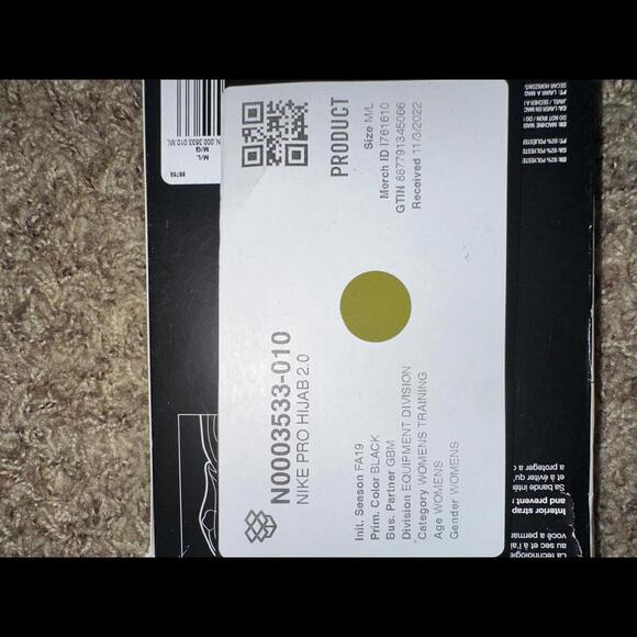 Nike Pro Dri-Fit Hijab Sample - Picture 10 of 12